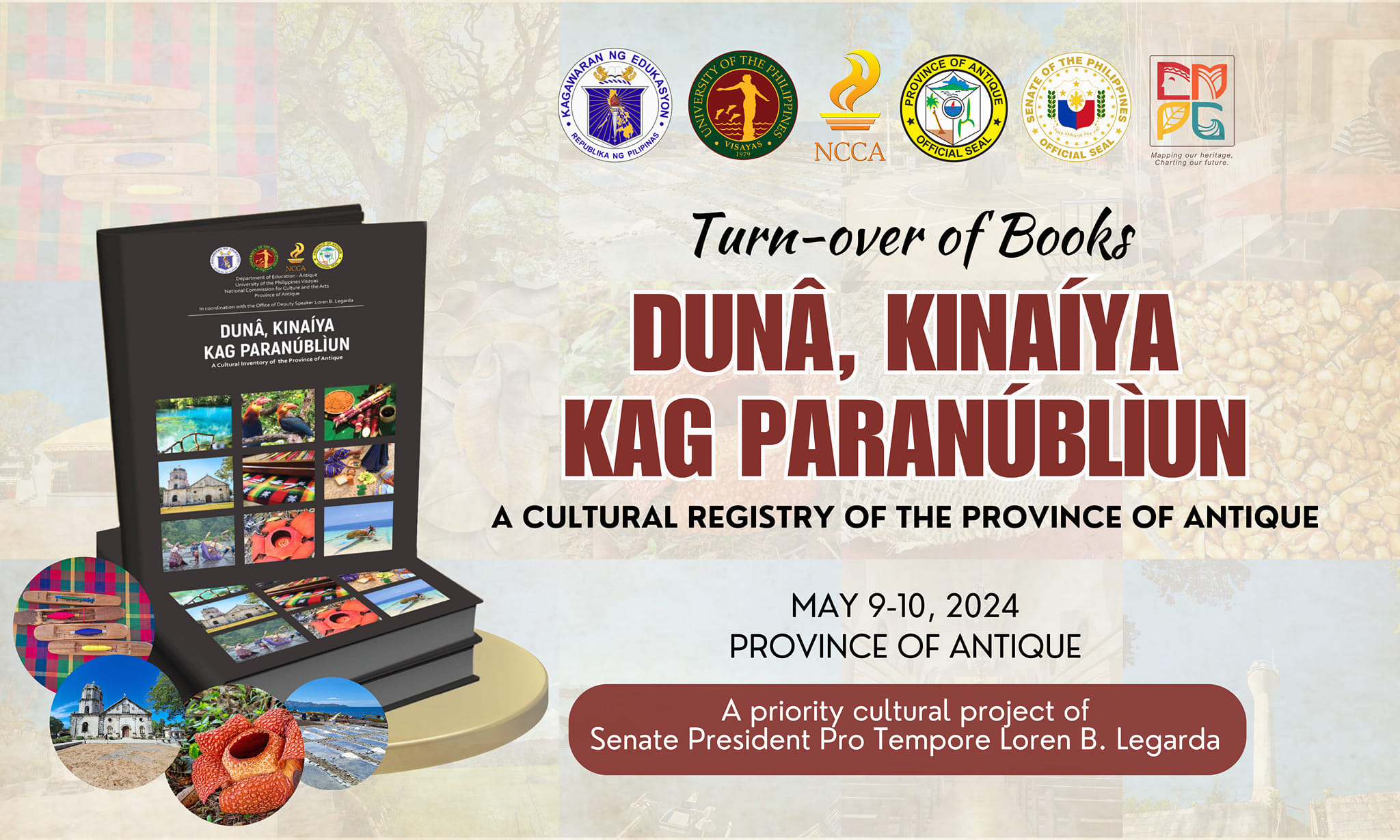 UP Visayas Turns Over Municipal Profiles for Cultural Mapping of Antique Project-01