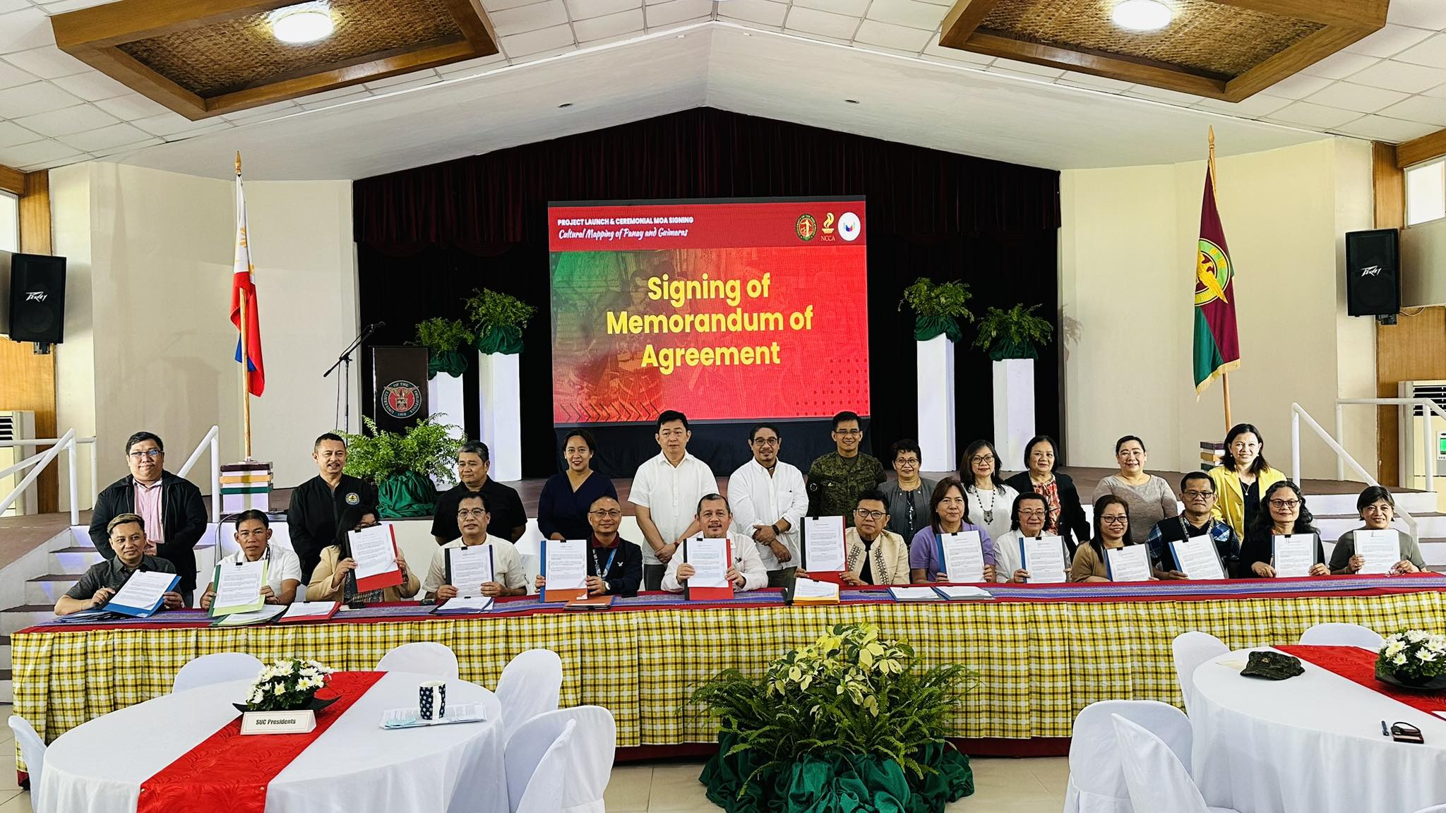 SUC Heads Launch Cultural Mapping of Panay and Guimaras; Sen. Legarda Keynotes The Event